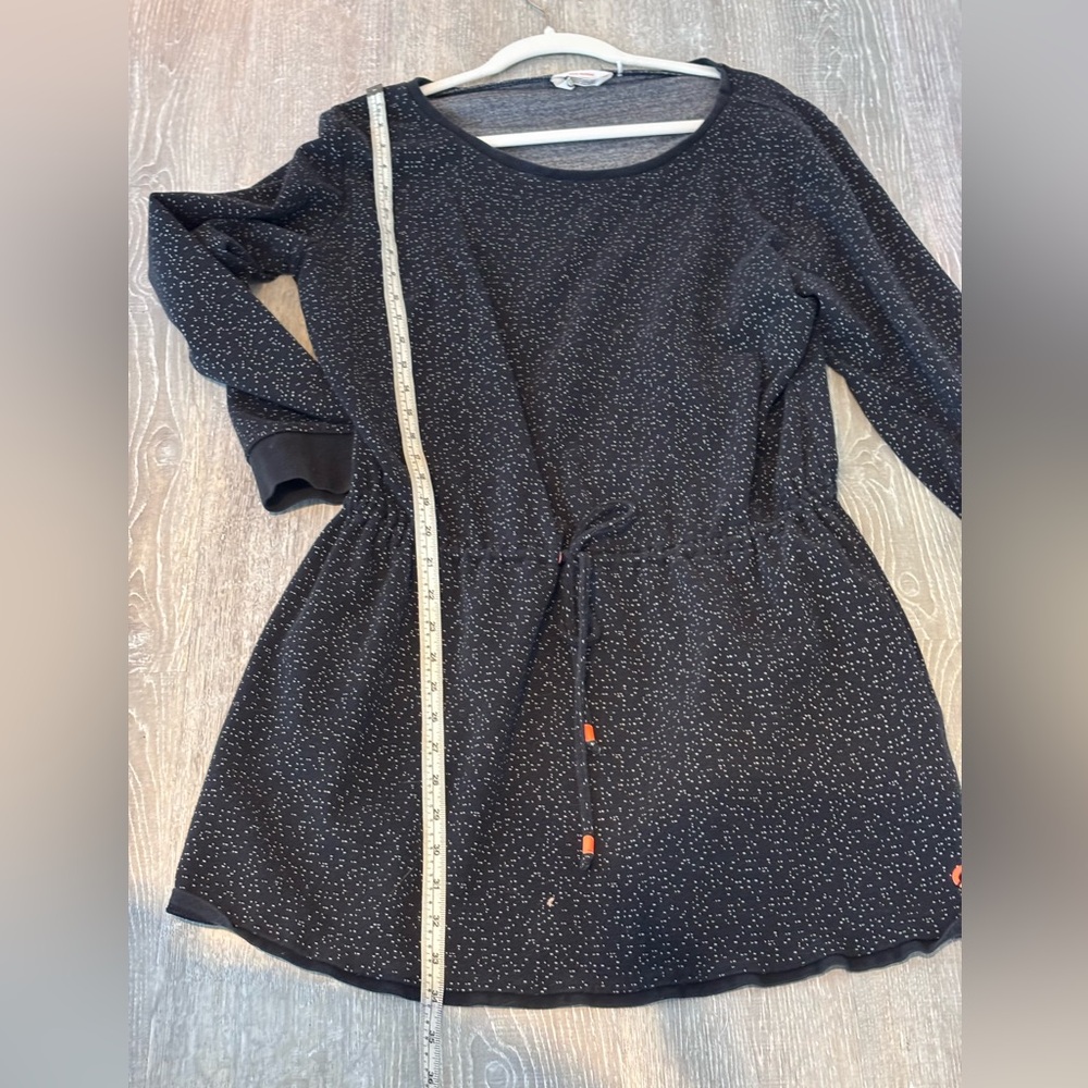Cute black longsleeve organic cotton Skunkfunk dress xl - Picture 4 of 13